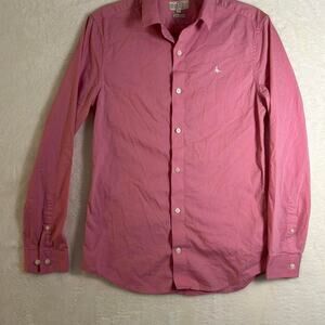 Jack Wills pink button up shirt Size S